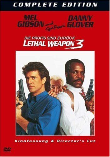 Lethal Weapon 3 2 DVDs Kinoversion Director S Cut Amazon De