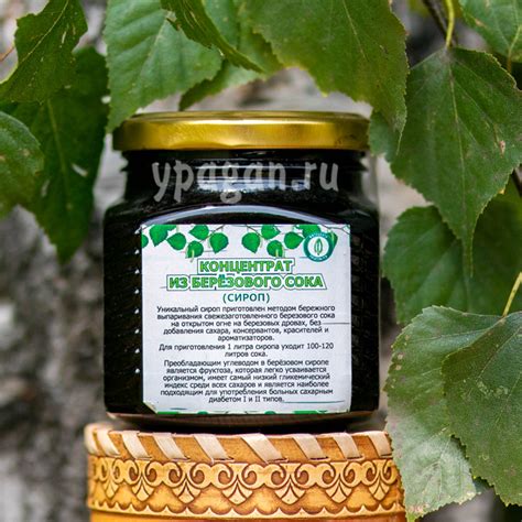 Берёзовый сок (концентрат) купить