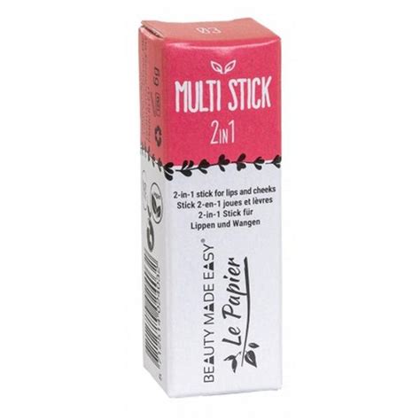 Stick 2 In 1 Vegan Pentru Buze Si Obraji Multi Stick Beauty Made Easy