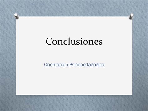 Calam O Conclusiones S Di