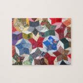 Quilt Fabric Jigsaw Puzzle | Zazzle