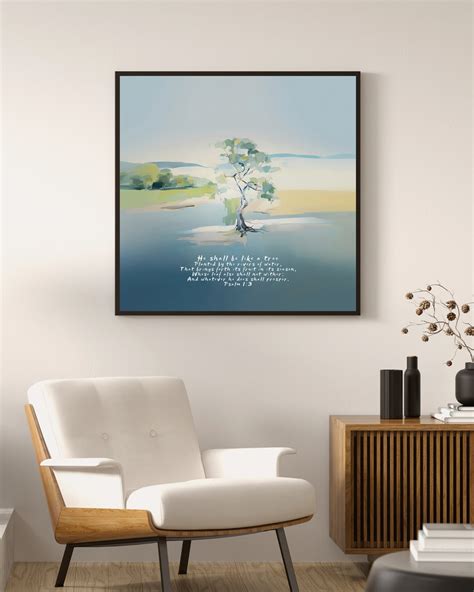 Digital DOWNLOAD Psalm 1 Tree Psalms 1 Christian Landscape - Etsy