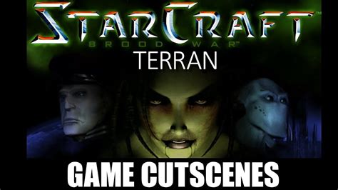 Starcraft Remastered Game Cutscenes Terran Campaign Pc Youtube