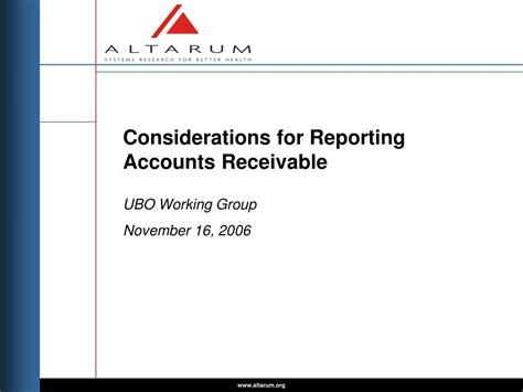 Ppt Considerations For Reporting Accounts Receivable Powerpoint Presentation Id6705062