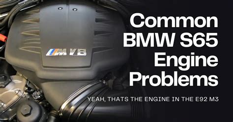 Serious Bmw S Engine Problems E E M