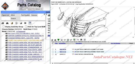 International Truck Spare Parts Catalogue