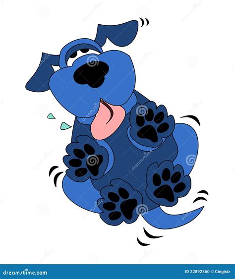 Blue Dog Cartoon Characters