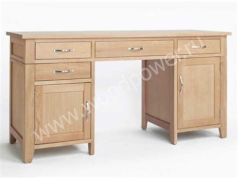 Письменные столы из массива дерева на заказ | woodpower.ru