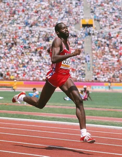 Ed Moses At The 1984 Los Angeles Olympics Available As Framed Prints