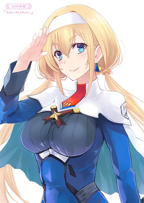 Safebooru Girl Aqua Eyes Blonde Hair Blue Dress Capelet Character Name Copyright Name Dress