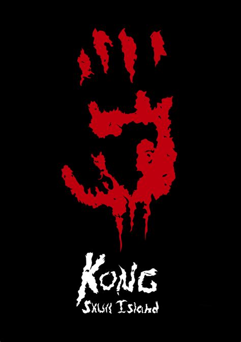 Kong Skull Island Handprint | Poster By Christopher Chickenman Conde