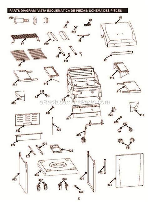 Char Broil Tru Infrared Parts List Pdf | Reviewmotors.co