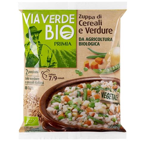 Zuppa Cereali E Verdure Ita Via Verde Bio G Tigros