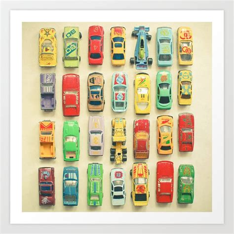 Car Park Art Print by Cassia Beck | Society6