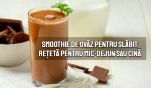 Smoothie De Ovaz Pentru Slabit Reteta Pentru Mic Dejun Sau Cina