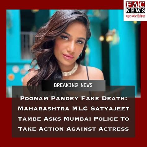 Poonam Pandeys Shocking Video Claims Shes Alive Nation In Awe