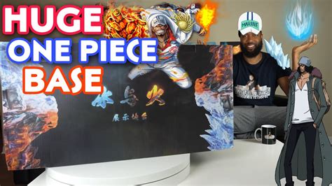 CRAZIEST One Piece Base I Ever Seen Fire And Ice Resin Statue By