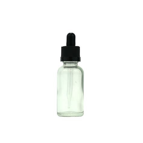 30ml Glass Dropper Bottles with Child Resistant Eye Droppers Clear ...