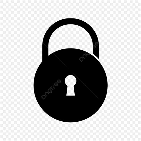 Locks Silhouette PNG Images, Lock Vector Icon, Lock Icons, Padlock Clipart, Lock PNG Image For ...