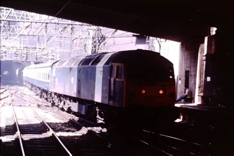 1980s British Rail Br Diesel Loco Birmingham New St Railway Slide 1804 £3 99 Picclick Uk