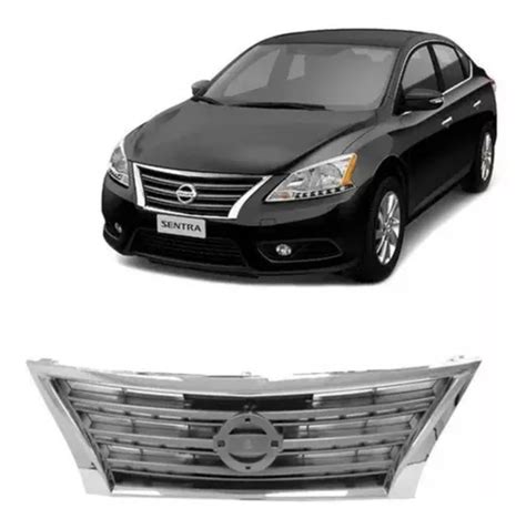 Grade Dianteira Nissan Sentra 2014 2015 2016 Cromada Frete grátis