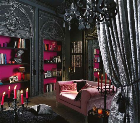 Готический стиль в интерьере | Gothic home decor, Gothic living room ...