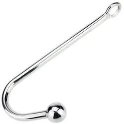 FST Stainless Steel Anal Hook Buttplug Hook With 3 Interchangeable