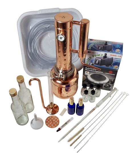 Coppergarden Destille Easy Moonshine Xxl 2 Liter Sorgenfrei Set Xxl