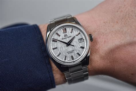 Grand Seiko White Birch Spring Drive Slga Calibre Ra Review