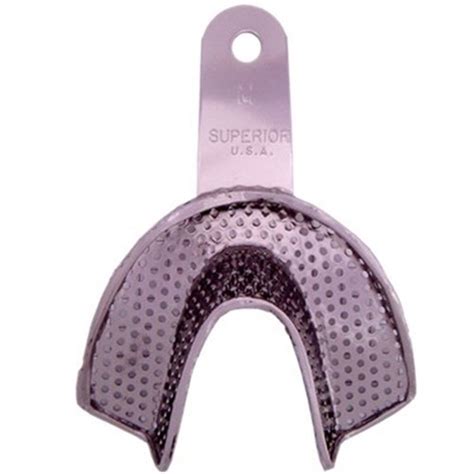 Su Stainless Steel Impression Tray Perf Regular Lower Med