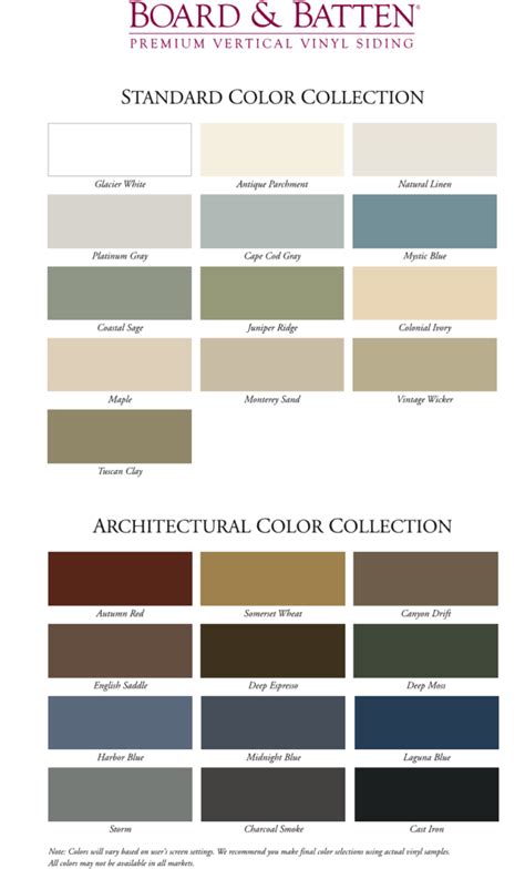 Alside Bb Siding Web Color Palette Rev Siding Windows Doors Roofing Complete Exterior