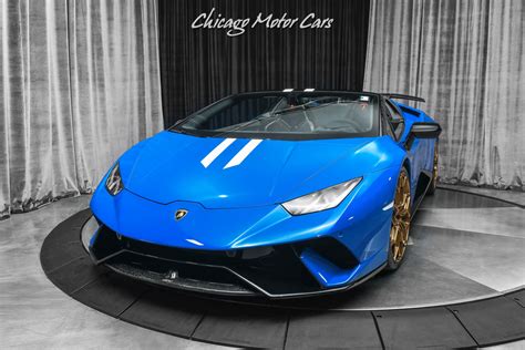 Used 2019 Lamborghini Huracan LP 640 4 Performante Spyder AD PERSONAM