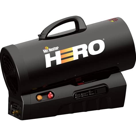 Mr. Heater Hero Cordless Forced Air Propane Heater with Quiet Burn