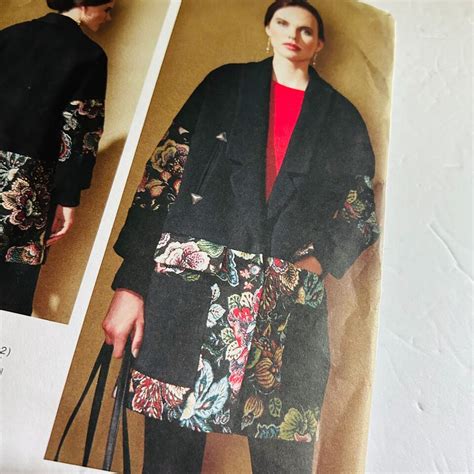 Vogue 1563 Loose Fit Jacket UNCUT Pattern Designer Rachel Comey Misses