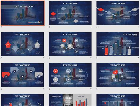 Business Graph PowerPoint #88471