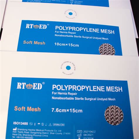 Herniapolypropylene Repair Mesh For Surgical Use Medical Mesh And