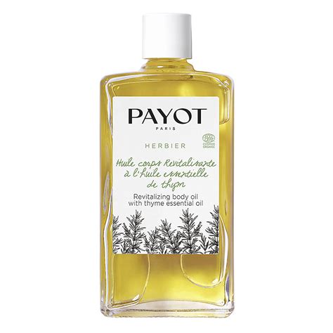 PAYOT Масло для тела и волос восстанавливающее с эфирным маслом тимьяна ...