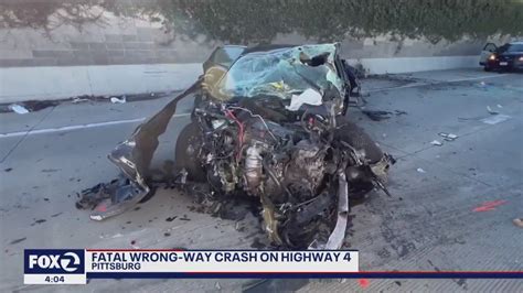 Wrong Way Driver Allegedly Causes Deadly Crash On Highway 4 Flipboard