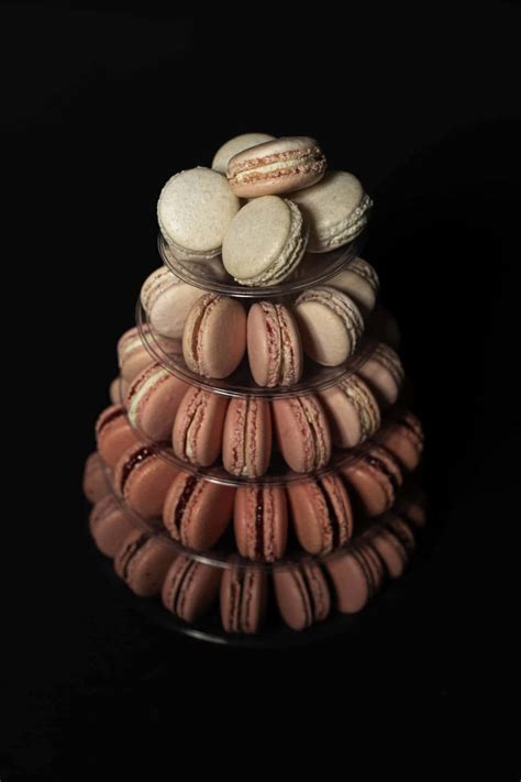 Download Macaron Stacked Like A Tower Wallpaper | Wallpapers.com 