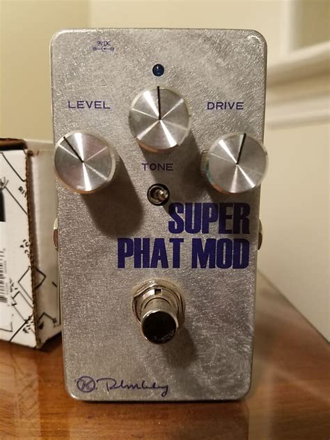 Keeley Super Phat Mod Limited Edition Silver Face Overdrive Reverb