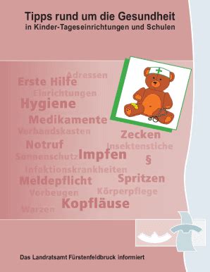 Ausfüllbar Online Tipps rund um Gesundheit Kinder