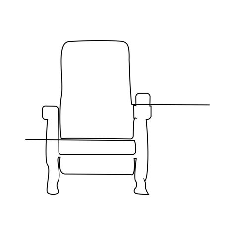 Single and double sofa continuous one line outline vector drawing and sofa with lamp or plant ...