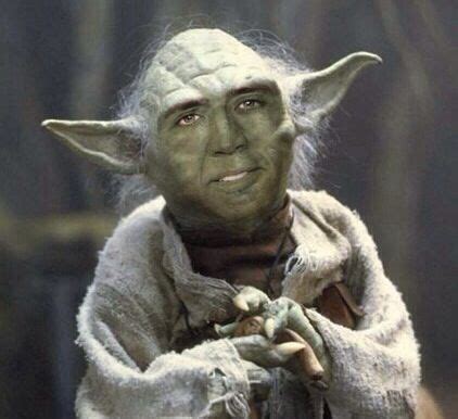 Nicolas Cage Yoda