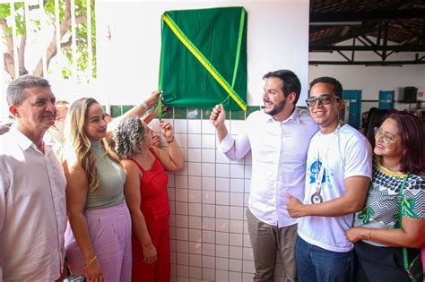 Secretário Washington Bandeira entrega obras de reforma e ampliação de