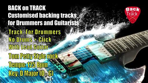 Drumless Backing Track No Drums Click With Lead Youtube