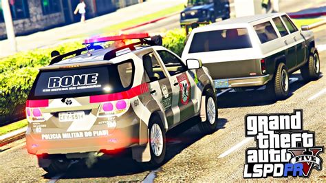 PERSEGUIÇÃO CIDADÃO EMBRIAGADO TENTA DAR PINOTE PMPI GTA 5 ROTINA