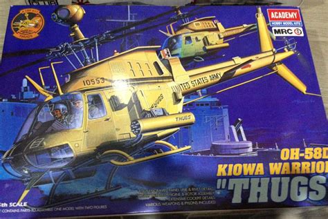 1 35 Academy OH 58D Kiowa Warrior Thugs Hobbies Toys Toys Games