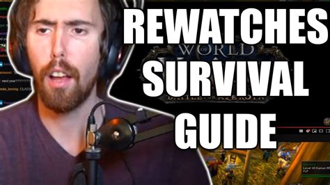 Asmongold Rewatches Tides Of Vengeance Survival Guide After Seeing The New 8 2 Video Youtube