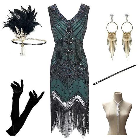 Roaring Jaren 20 Jaren 1920 Cocktail Jurk Vintage Jurk Flapper Jurk