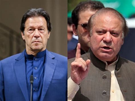 Imran Khan Lashes Out At Nawaz Sharif, Accuses Former PM Of Attacking ...